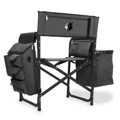 Minnesota Timberwolves Fusion Chair - Black - Click Image to Close