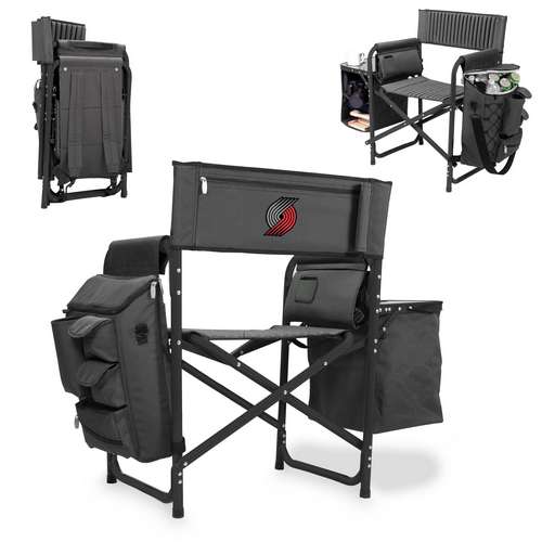 Portland Trail Blazers Fusion Chair - Black - Click Image to Close