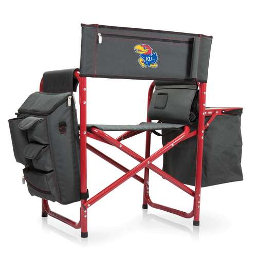 University of Kansas Jayhawks Fusion Chair - Red - Click Image to Close