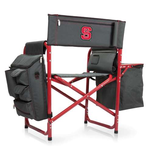 North Carolina State University Wolfpack Fusion Chair - Red - Click Image to Close