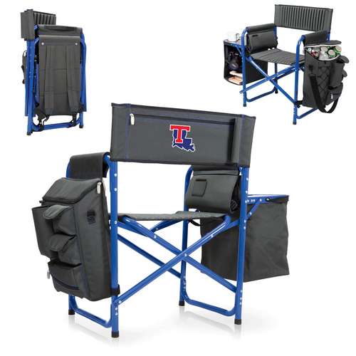 Louisiana Tech University Bulldogs Fusion Chair - Blue - Click Image to Close