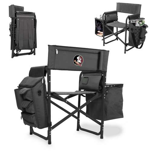 Florida State University Seminoles Fusion Chair - Black - Click Image to Close