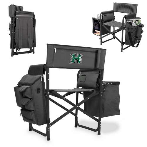 University of Hawaii Warriors Fusion Chair - Black - Click Image to Close