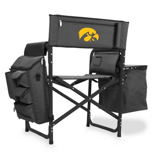 University of Iowa Hawkeyes Fusion Chair - Black - Click Image to Close