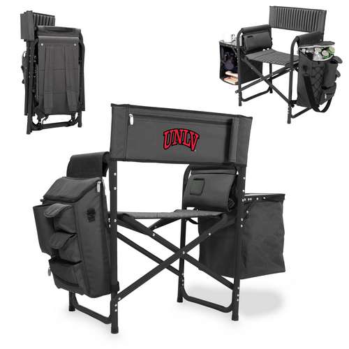 University of Nevada Las Vegas Rebels Fusion Chair - Black - Click Image to Close