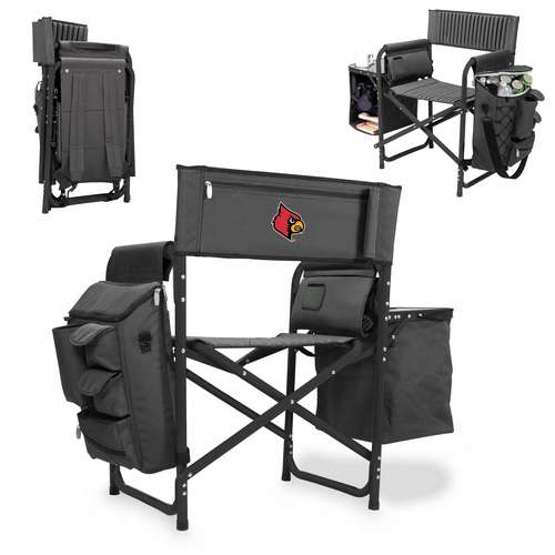 University of Louisville Cardinals Fusion Chair - Black - Click Image to Close