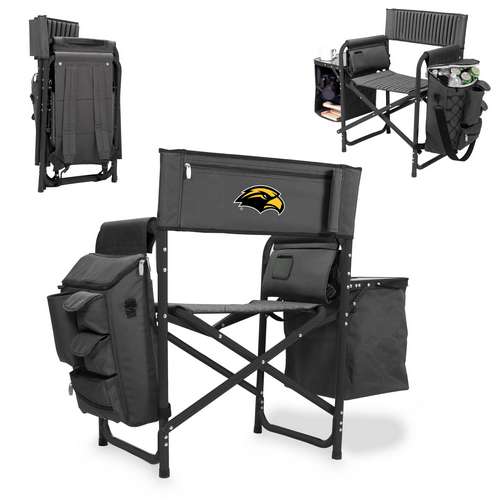 Southern Miss Golden Eagles Fusion Chair - Black - Click Image to Close
