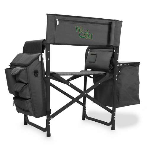 College of William & Mary Tribe Fusion Chair - Black - Click Image to Close