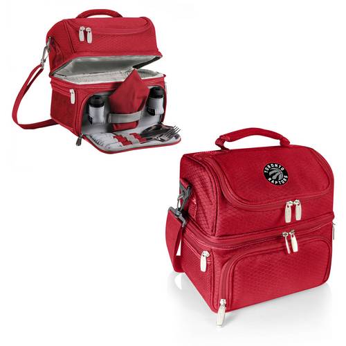 Toronto Raptors Pranzo Lunch Tote - Red - Click Image to Close