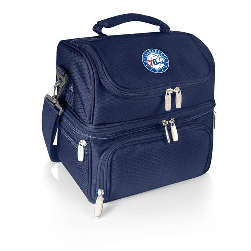 Philadelphia 76ers Pranzo Lunch Tote - Navy Blue - Click Image to Close