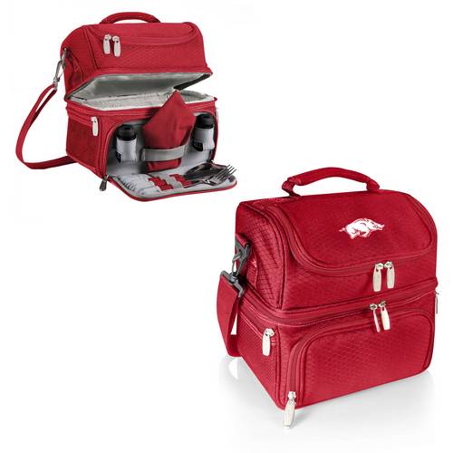 University of Arkansas Pranzo Lunch Tote - Red - Click Image to Close