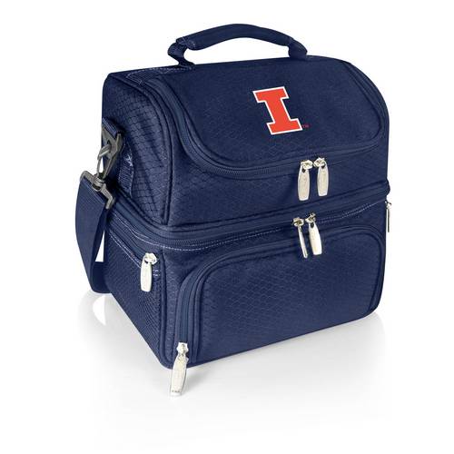 University of Illinois Pranzo Lunch Tote - Navy Blue - Click Image to Close