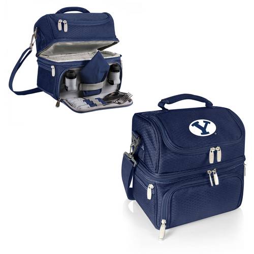 Brigham Young University Pranzo Lunch Tote - Navy Blue - Click Image to Close