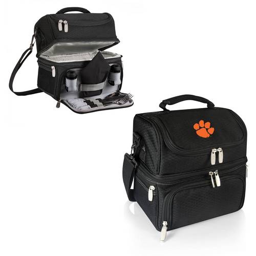Clemson University Pranzo Lunch Tote - Black - Click Image to Close