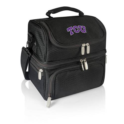 Texas Christian University Pranzo Lunch Tote - Black - Click Image to Close