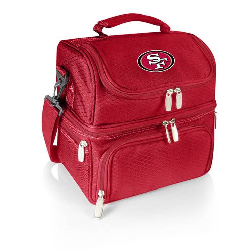 San Francisco 49ers Pranzo Lunch Tote - Red - Click Image to Close