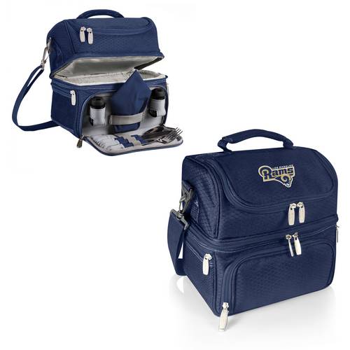 Los Angeles Rams Pranzo Lunch Tote - Navy Blue - Click Image to Close