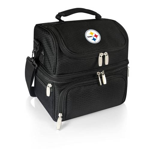 Pittsburgh Steelers Pranzo Lunch Tote - Black - Click Image to Close