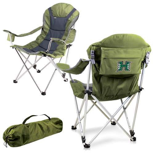 University of Hawaii Reclining Camp Chair - Sage - Click Image to Close