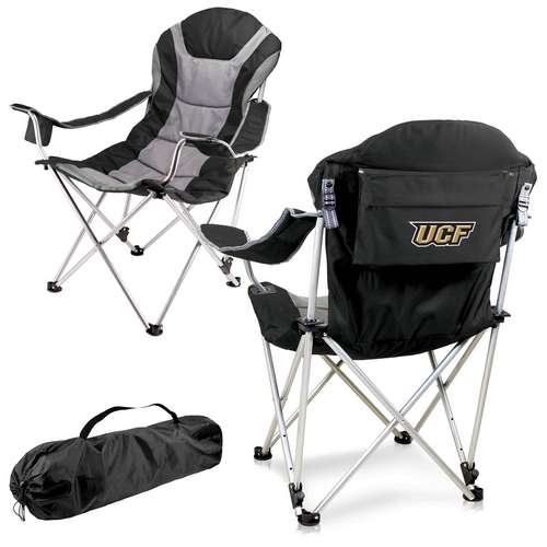 University of Central Florida Reclining Camp Chair - Black - Click Image to Close