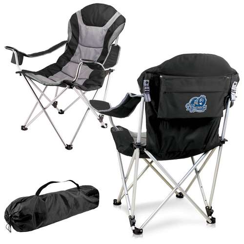 Old Dominion University Reclining Camp Chair - Black - Click Image to Close