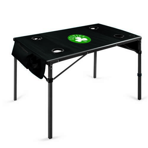 Boston Celtics Travel Table - Black - Click Image to Close