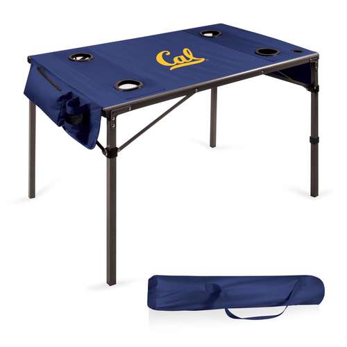Cal Golden Bears Travel Table - Navy Blue - Click Image to Close