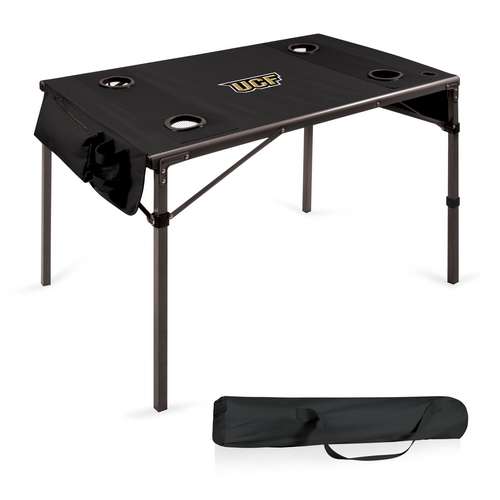 University of Central Florida Knights Travel Table - Black - Click Image to Close