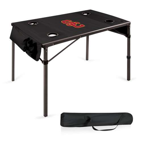 University of Southern California Trojans Travel Table - Black - Click Image to Close