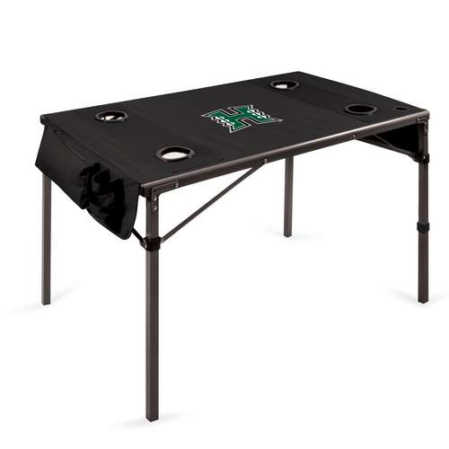 University of Hawaii Warriors Travel Table - Black - Click Image to Close