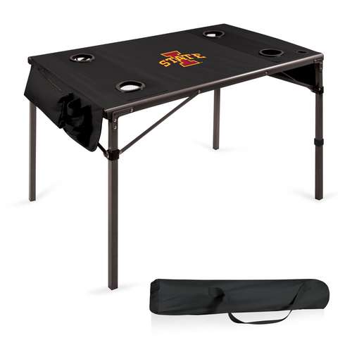 Iowa State University Cyclones Travel Table - Black - Click Image to Close