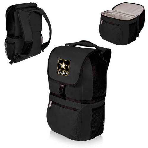 United States Army Zuma Backpack & Cooler - Black - Click Image to Close