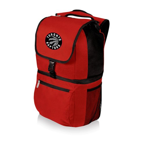 Toronto Raptors Zuma Backpack & Cooler - Red - Click Image to Close