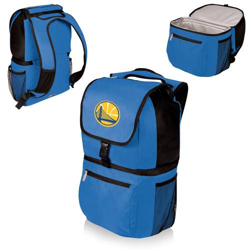 Golden State Warriors Zuma Backpack & Cooler - Blue - Click Image to Close