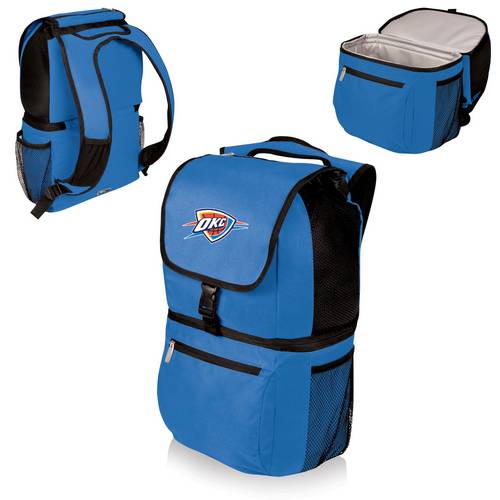 Oklahoma City Thunder Zuma Backpack & Cooler - Blue - Click Image to Close