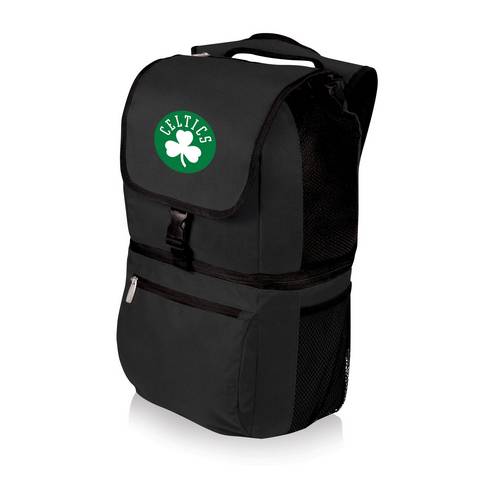 Boston Celtics Zuma Backpack & Cooler - Black - Click Image to Close