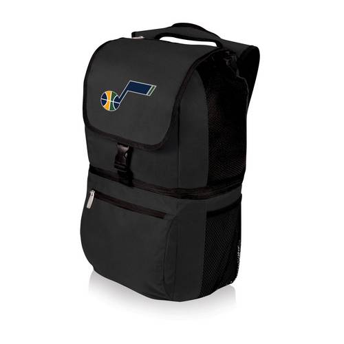 Utah Jazz Zuma Backpack & Cooler - Black - Click Image to Close