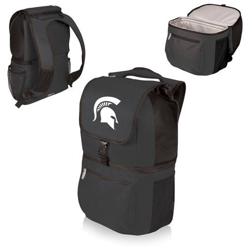 Michigan State University Zuma Backpack & Cooler - Black - Click Image to Close