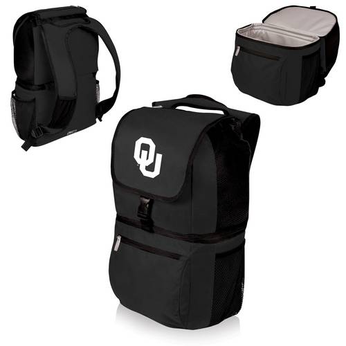 University of Oklahoma Zuma Backpack & Cooler - Black - Click Image to Close