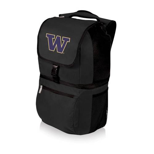 University of Washington Zuma Backpack & Cooler - Black - Click Image to Close