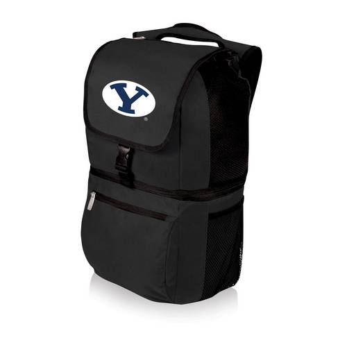 Brigham Young University Zuma Backpack & Cooler - Black - Click Image to Close