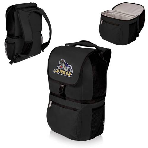 James Madison University Zuma Backpack & Cooler - Black - Click Image to Close