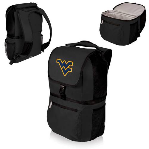 West Virginia University Zuma Backpack & Cooler - Black - Click Image to Close