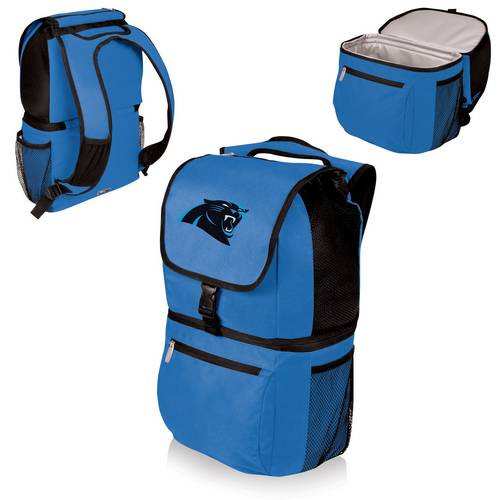 Carolina Panthers Zuma Backpack & Cooler - Blue - Click Image to Close