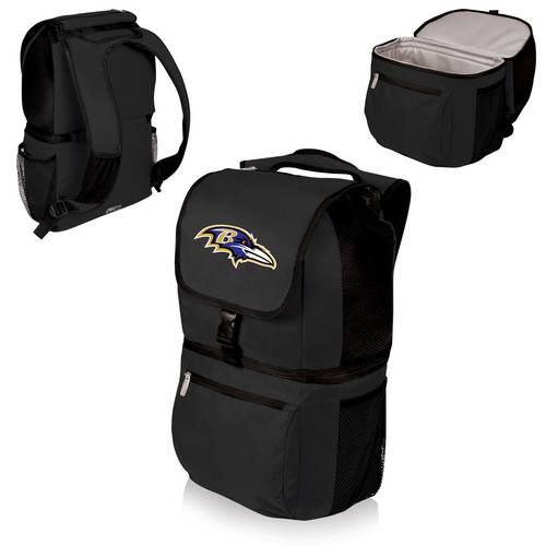 Baltimore Ravens Zuma Backpack & Cooler - Black - Click Image to Close
