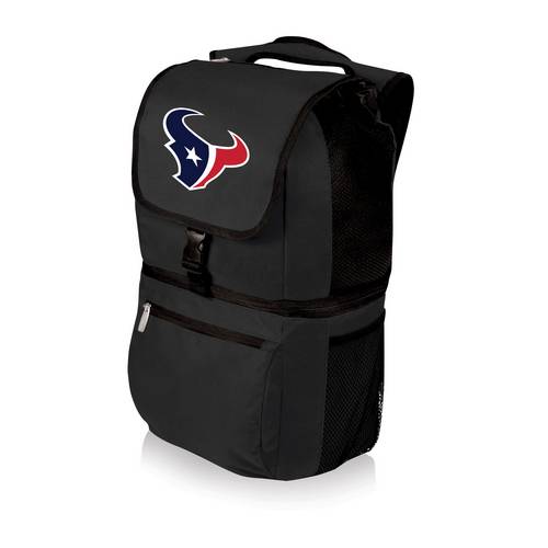 Houston Texans Zuma Backpack & Cooler - Black - Click Image to Close