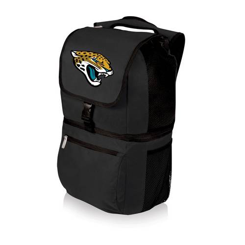 Jacksonville Jaguars Zuma Backpack & Cooler - Black - Click Image to Close