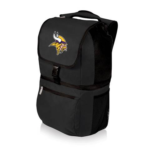 Minnesota Vikings Zuma Backpack & Cooler - Black - Click Image to Close
