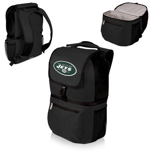 New York Jets Zuma Backpack & Cooler - Black - Click Image to Close
