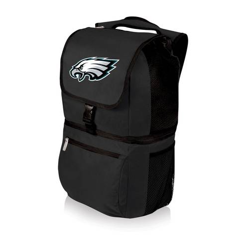 Philadelphia Eagles Zuma Backpack & Cooler - Black - Click Image to Close